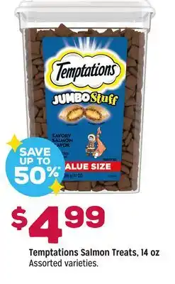 Grocery Outlet Temptations Salmon Treats offer