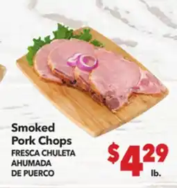 Vallarta Supermarkets Smoked Pork Chops / FRESCA CHULETA AHUMADA DE PUERCO offer