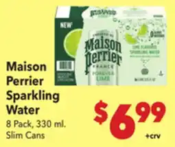 Vallarta Supermarkets Maison Perrier Sparkling Water offer