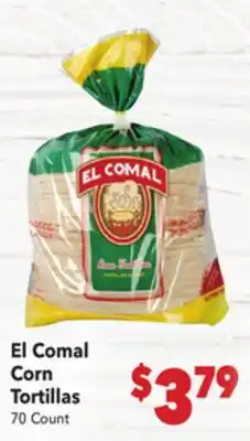 Vallarta Supermarkets El Comal Corn Tortillas offer