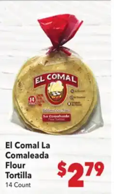 Vallarta Supermarkets El Comal La Comaleada Flour Tortilla offer
