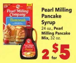 Vallarta Supermarkets Pearl Milling Pancake Syrup offer