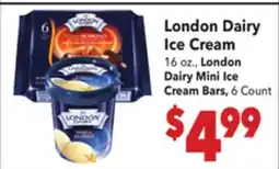 Vallarta Supermarkets London Dairy Ice Cream offer