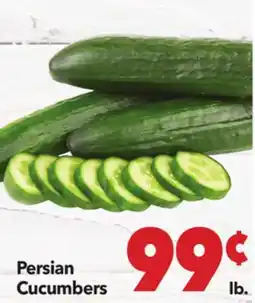 Vallarta Supermarkets Persian Cucumbers offer