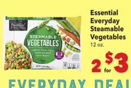 Vallarta Supermarkets Essential Everyday Steamable Vegetables offer