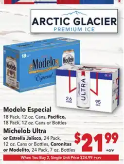 Vallarta Supermarkets Modelo Especial offer