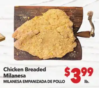 Vallarta Supermarkets Chicken Breaded Milanesa / MILANESA EMPANIZADA DE POLLO offer