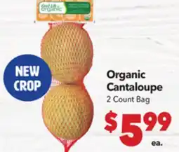 Vallarta Supermarkets Organic Cantaloupe offer