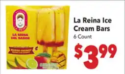 Vallarta Supermarkets La Reina Ice Cream Bars offer