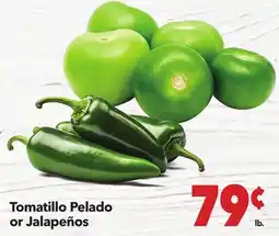 Vallarta Supermarkets Tomatillo Pelado or Jalapeños offer