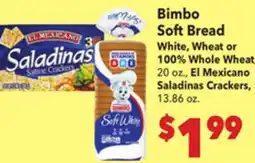 Vallarta Supermarkets Bimbo Soft Bread offer