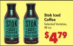 Vallarta Supermarkets Stok Iced Coffee offer