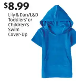 Aldi Lily & Dan/L & D Toddlers' or Children's Swim Cover-Up offer