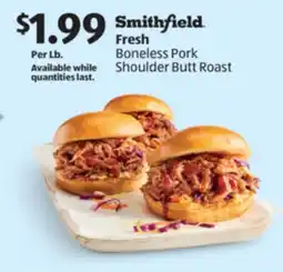 Aldi Fresh Boneless Pork Shoulder Butt Roast offer