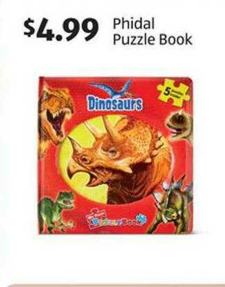 Aldi Phidal Puzzle Book offer