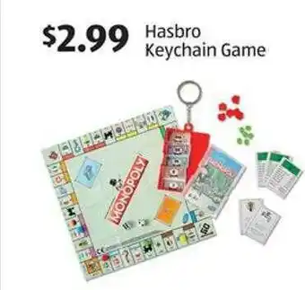Aldi Hasbro Keychain Game offer