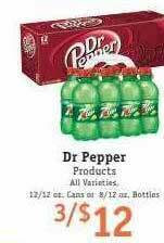 Foodarama Dr Pepper Products offer