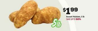 Grocery Outlet Russet Potatoes offer