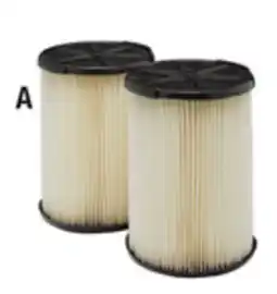 The Home Depot RIDGID 2-Pack Pleated Wet/Dry Vacuum Filter offer
