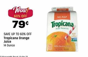 Grocery Outlet Tropicana Orange Juice offer