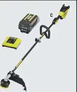 The Home Depot RYOBI HP Expand-It 17 Brushless String Trimmer 4.0Ah Kit offer