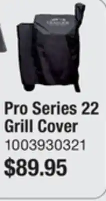 The Home Depot Traeger Pro Series 22 Grill Cover offer