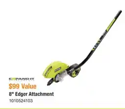 The Home Depot Ryobi 8 Edger Attachment offer