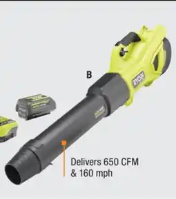 The Home Depot HP Brushless Blower 4.0Ah Kit offer