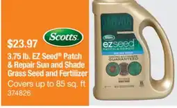 The Home Depot Scotts 3.75 lb. EZ Seed Patch & Repair Sun and Shade Grass Seed and Fertilizer offer