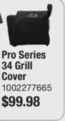 The Home Depot Traeger Pro Series 34 Grill Cover offer