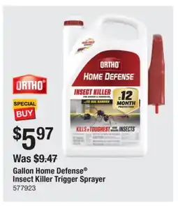 The Home Depot Ortho Home Defense Insect Killer Trigger Sprayer offer