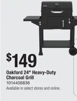 The Home Depot NEXGRILL Oakford 24 Heavy-Duty Charcoal Grill offer