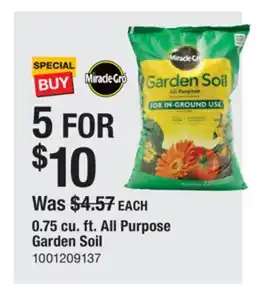 The Home Depot 0.75 cu. ft. All Purpose Garden Soil offer