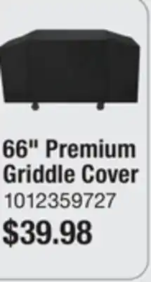 The Home Depot 66 Premium Griddle Cover offer