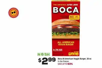 Grocery Outlet Boca All American Veggie Burger offer
