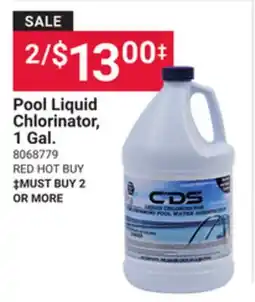 Ace Hardware Pool Liquid Chlorinator, 1 Gal offer