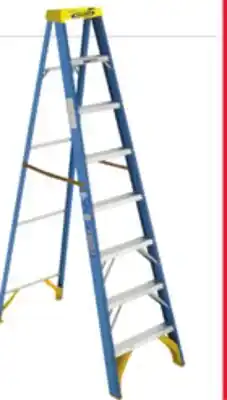 Ace Hardware Werner 8' Type I Fiberglass Step Ladder, 250 Lb offer