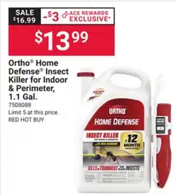 Ace Hardware Ortho Home Defense Insect Killer for Indoor & Perimeter, 1.1 Gal offer