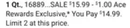 Ace Hardware Zinsser Bulls Eye 1-2-3 Primer, 1 Gal offer