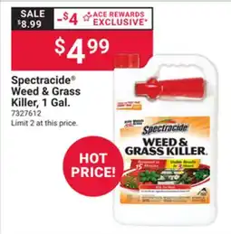 Ace Hardware Spectracide Weed & Grass Killer, 1 Gal offer