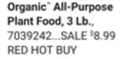 Ace Hardware Miracle-Gro Organic All-Purpose Plant Food offer