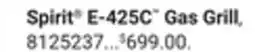 Ace Hardware Spirit E-425C Gas Grill offer