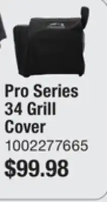 The Home Depot Traeger Pro & Elite Grill Cover offer