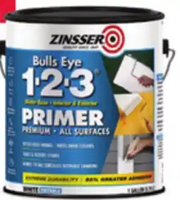 Ace Hardware Zinsser Bulls Eye 1-2-3 Primer, 1 Gal offer