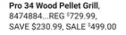 Ace Hardware Traeger Pro 34 Wood Pellet Grill offer