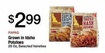 Jons International Grown In Idaho Potatoes offer