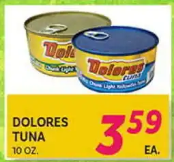 El Paso Grande DOLORES TUNA offer
