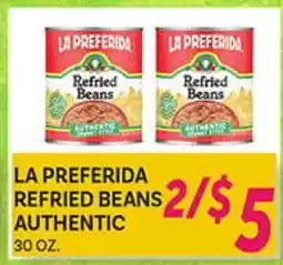 El Paso Grande LA PREFERIDA REFRIED BEANS AUTHENTIC offer
