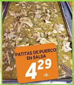 El Paso Grande PATITAS DE PUERCO EN SALSA offer