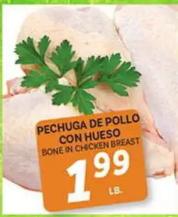 El Paso Grande PECHUGA DE POLLO CON HUESO offer